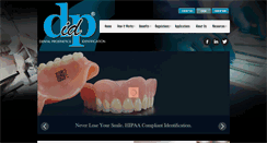 Desktop Screenshot of denture-id.com